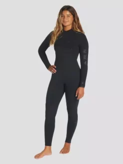 Billabong 403 Salty Dayz Natural Zipperl Wetsuit