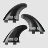 Buster 4,37'' Thruster Medium Soft Flexible Fin Set -Catch The Wave Surfing 437ThrusterMediumSoftFlexibleFinSet