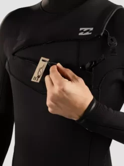 Billabong Absolute 4/3 Chest Zip Full GBS Wetsuit -Catch The Wave Surfing Absolute43ChestZipFullGBSWetsuit 5