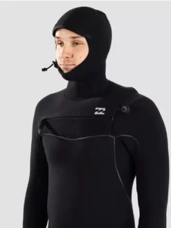 Billabong Furnace 5/4 Chest Zip Hood Wetsuit -Catch The Wave Surfing Furnace54ChestZipHoodWetsuit 3