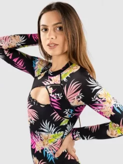 HURLEY Hana Cross Yoke Surf Lycra -Catch The Wave Surfing HanaCrossYokeSurfLycra 2