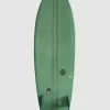 Mahi Mahi Green - PU - Future 5'10 Surfboard -Catch The Wave Surfing MahiMahiGreenPUFuture510Surfboard