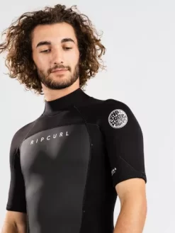 Rip Curl Omega 2mm Back Zip Shorty Wetsuit -Catch The Wave Surfing Omega2mmBackZipShortyWetsuit 2