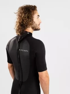 Rip Curl Omega 2mm Back Zip Shorty Wetsuit -Catch The Wave Surfing Omega2mmBackZipShortyWetsuit 3