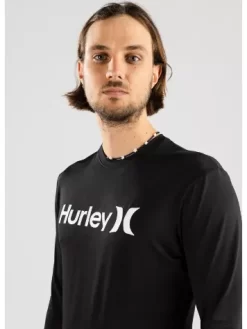 HURLEY One & Only Quickdry Longsleeve Rash Guard -Catch The Wave Surfing OneOnlyQuickdryLongsleeveRashGuard 3