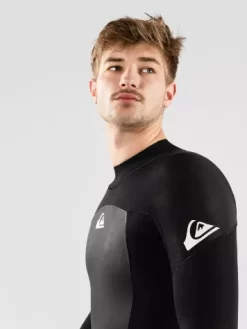 Quiksilver Prologue 3/2 Back Zip GBS Wetsuit -Catch The Wave Surfing Prologue32BackZipGBSWetsuit 3