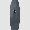 River Resin Grey - PU - Future 5'4 Surfboard -Catch The Wave Surfing RiverResinGreyPUFuture54Surfboard