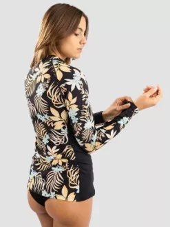 Catch The Wave Surfing -Catch The Wave Surfing SunDanceLongsleeveRashGuard 1